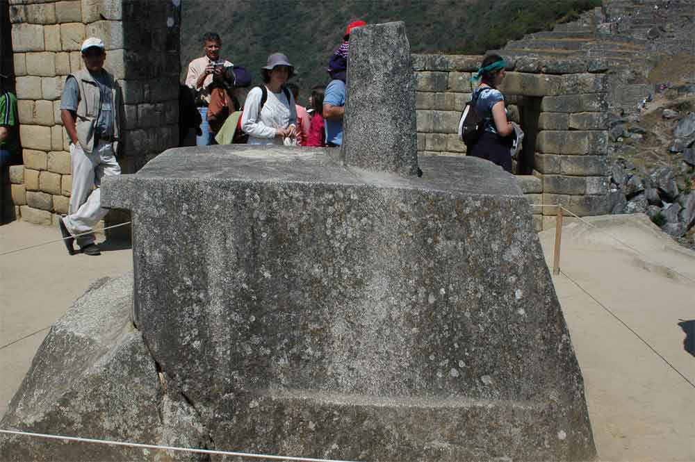 92 - Peru - Machu Picchu, el Intihuatana